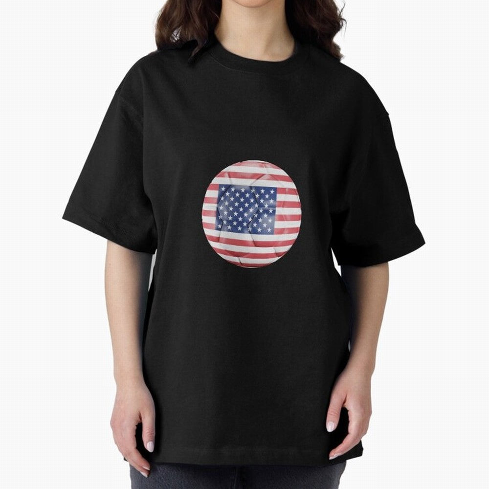 United States Soccer Oversized T-Shirt Carry the Colors and Pride of FIFA World Cup 2026 USA Canada Mexico Spirit, Inspired by Brazil, Portugal and Argentina, Mbappe, Soccer Culture, Superstar Moments, National Team Dreams and Competitive Fire;