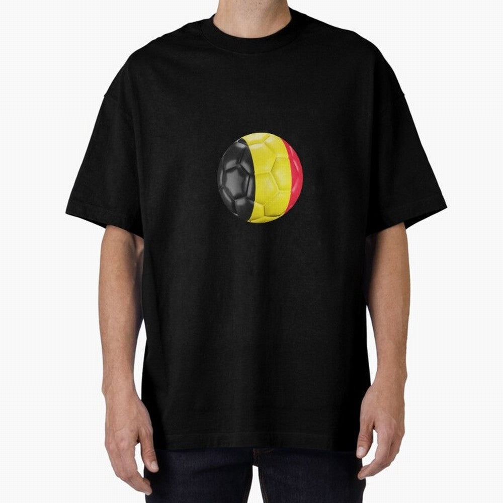 Belgium Football Oversized T-Shirt Celebrate Every Goal in the FIFA World Cup 2026 USA Canada Mexico Journey through Messi and Cristiano Ronaldo Highlights, Netherlands Pride, Tournament Hype, Historic Matchups, Family Viewing Parties and Global