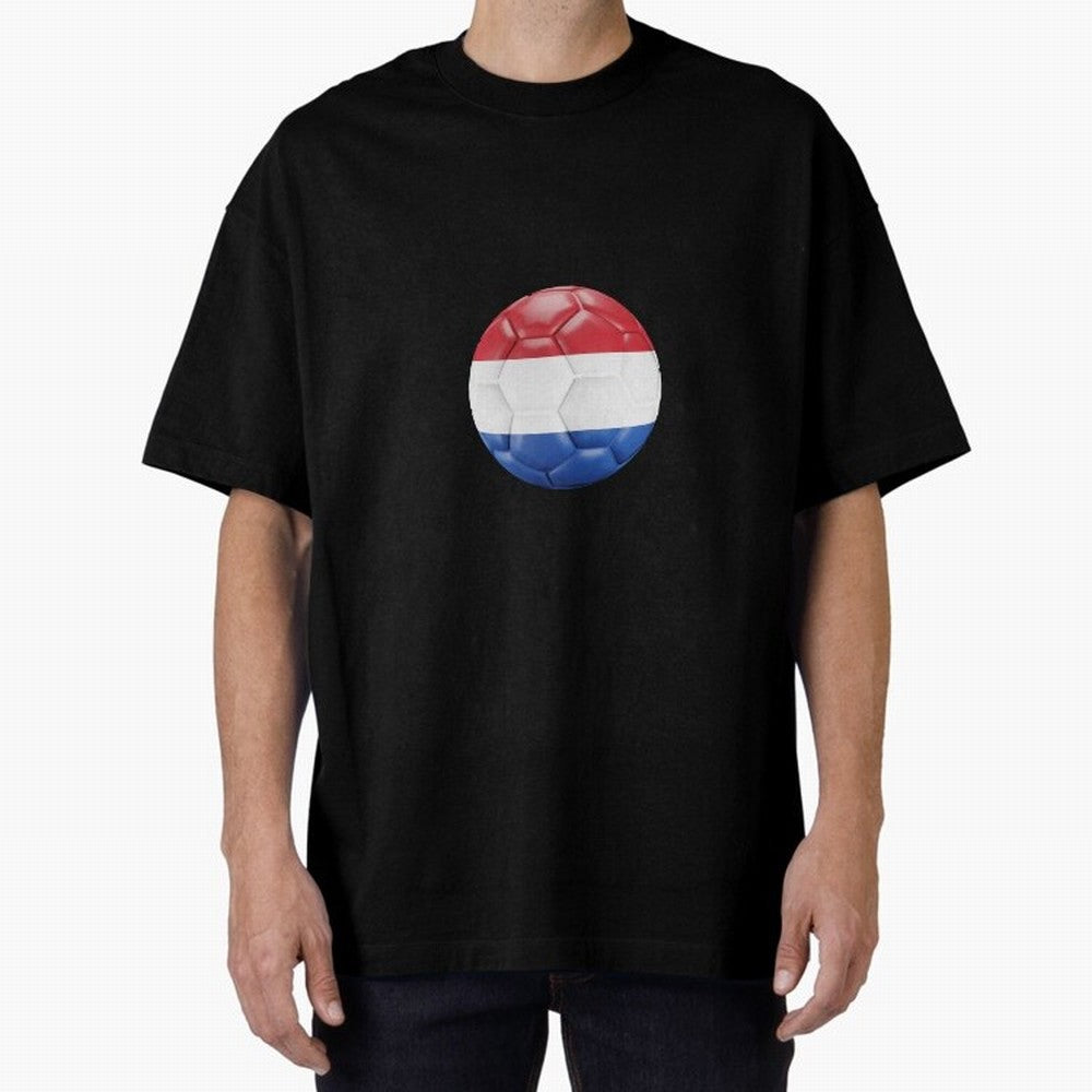 Netherlands Oversized T-Shirt Bring Bold Fan Energy to FIFA World Cup 2026 Celebrating Cristiano Ronaldo, Haaland and CR7, England Energy, Sports Nostalgia, International Competition, Famous Players and Unforgettable Victories; Ideal for Fans Who