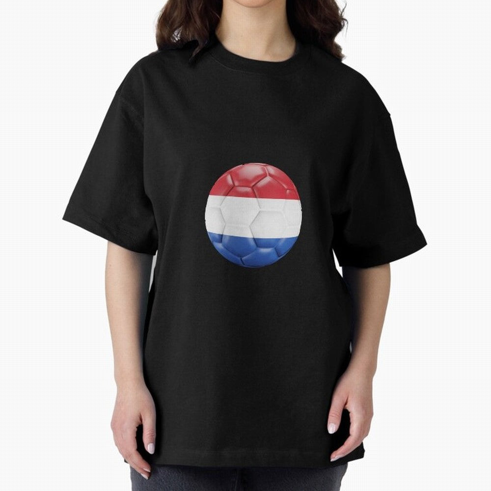 Netherlands Oversized T-Shirt Bring Bold Fan Energy to FIFA World Cup 2026 Celebrating Cristiano Ronaldo, Haaland and CR7, England Energy, Sports Nostalgia, International Competition, Famous Players and Unforgettable Victories; Ideal for Fans Who