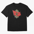 Morocco Flag Heritage World Cup 2026 Oversized T-Shirt Fuel the Hype around FIFA World Cup 2026 for Fans of CR7 and Messi and England and Germany, Bringing Match Day Excitement, Supporter Culture, Golden Goals and Global Football Passion; Ideal for
