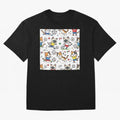 Chibi Soccer Cats 2026 - Cute Football Kittens Pattern Oversized T-Shirt Remember Iconic Moments from FIFA World Cup 2026 Filled with Neymar, Brazil Energy, Global Supporter Spirit, Legendary Goals, National Colors and Tournament Celebration; Built