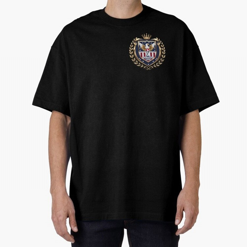 USA World Cup 2026 Oversized T-Shirt Feel the Heartbeat of Match Day Hype around FIFA World Cup 2026 Group Stage, Neymar, Haaland and Cristiano Ronaldo, Netherlands, Tournament Hype, Historic Matchups, Family Viewing Parties and Global Sports