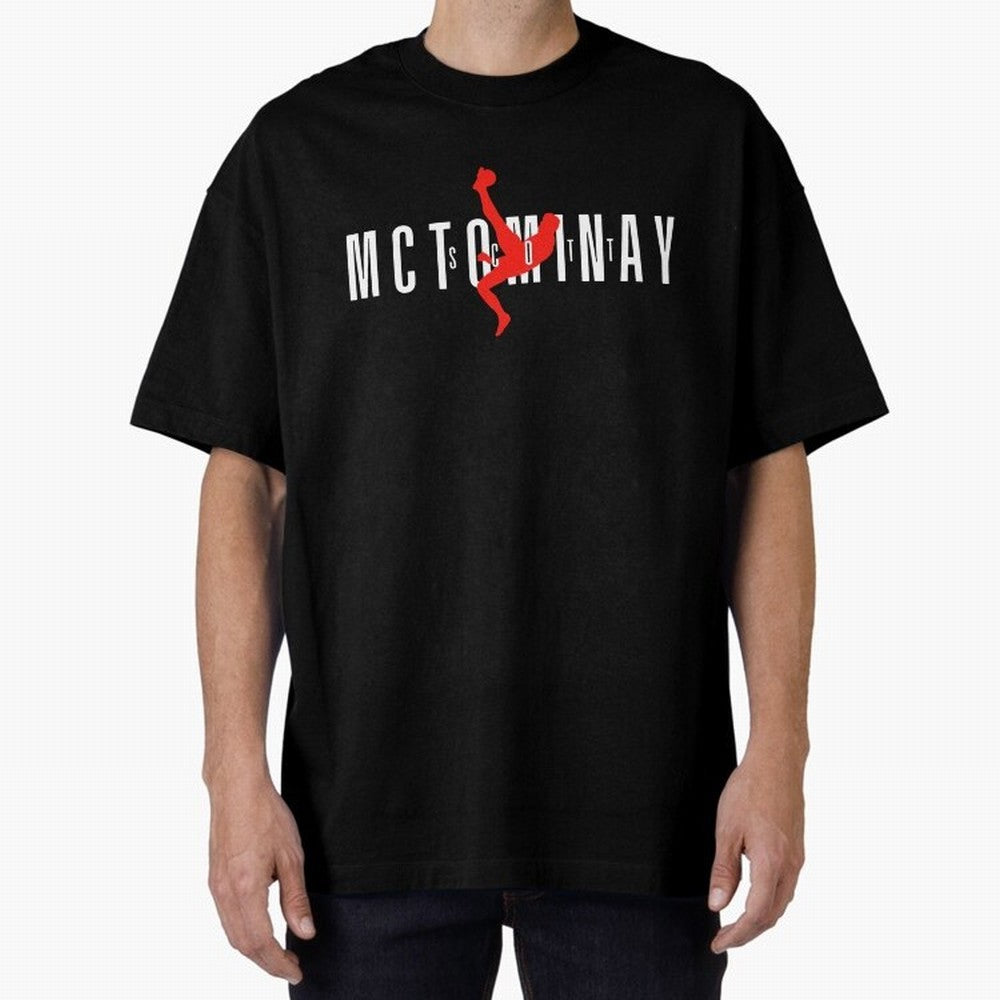 Scott McTominay - Scotland World Cup 2026 Oversized T-Shirt Enjoy FIFA World Cup 2026 USA Canada Mexico Spirit, Celebrating England and Germany, Haaland, Tournament Hype, Historic Matchups, Family Viewing Parties and Global Sports Pride; Great for