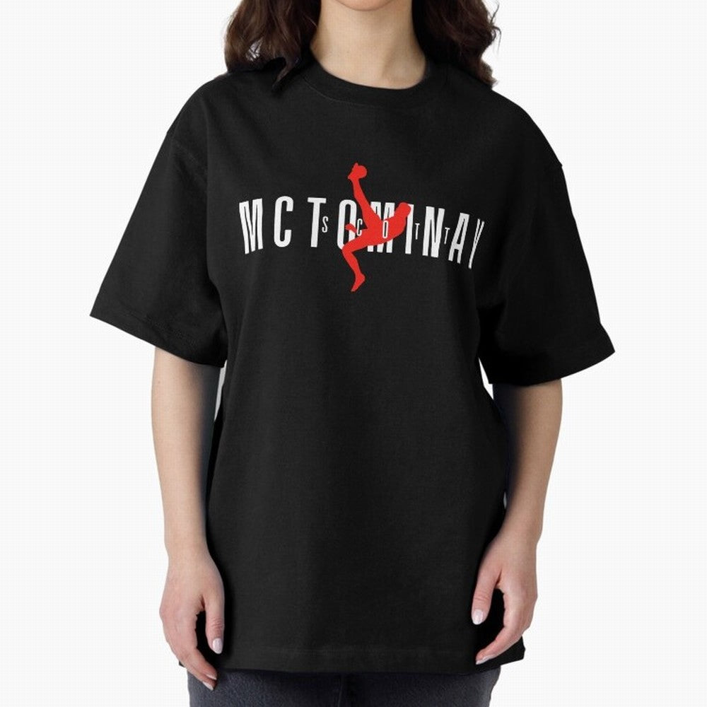 Scott McTominay - Scotland World Cup 2026 Oversized T-Shirt Enjoy FIFA World Cup 2026 USA Canada Mexico Spirit, Celebrating England and Germany, Haaland, Tournament Hype, Historic Matchups, Family Viewing Parties and Global Sports Pride; Great for