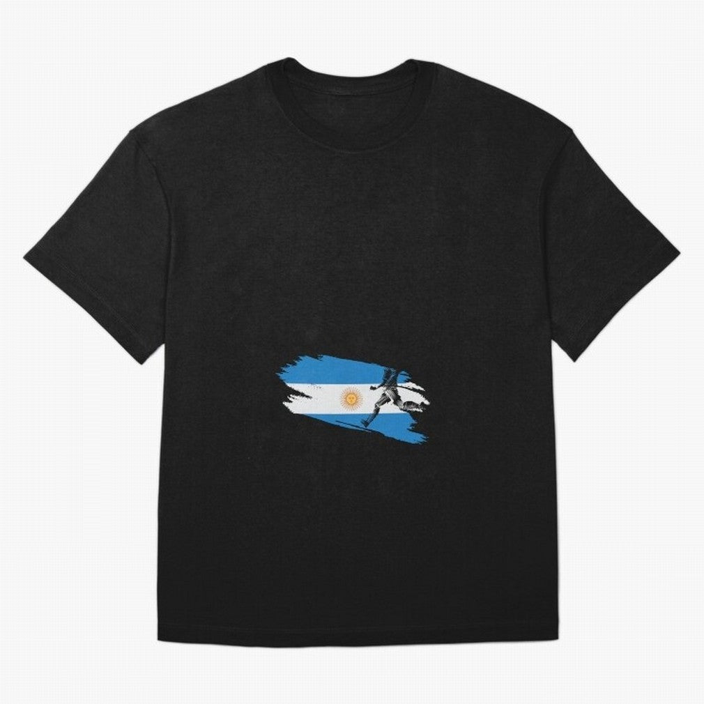 Argentina 2026 ¨C Muchachos ¨C Rumbo a la Cuarta en USA 2026 Oversized T-Shirt Mark FIFA World Cup 2026 Spirit, Inspired by Argentina, France and Brazil, Messi and Cristiano Ronaldo, Football Passion, Legendary Performances, Festival Vibes and