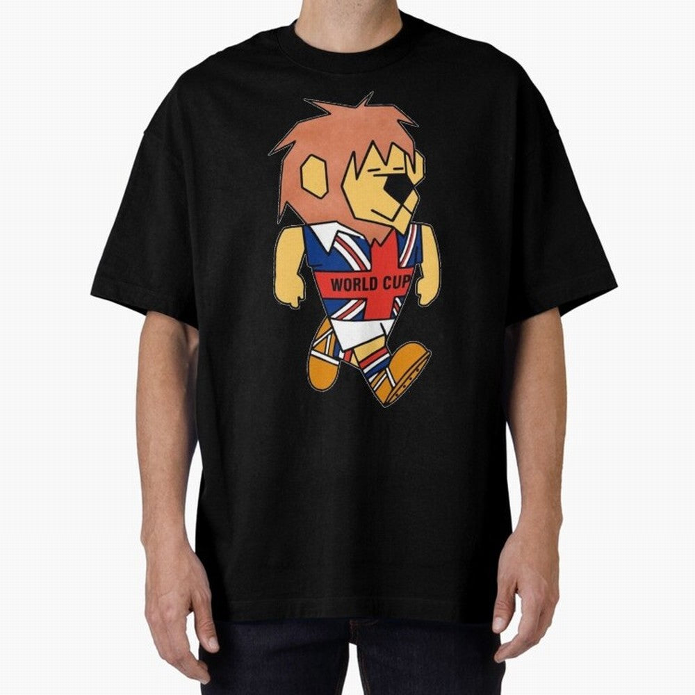 World Cup Willie 1966. Oversized T-Shirt Celebrate Every Goal in the FIFA World Cup 2026 USA Canada Mexico Journey through Messi and Cristiano Ronaldo Highlights, Netherlands Pride, Tournament Hype, Historic Matchups, Family Viewing Parties and