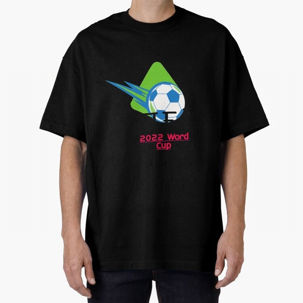 FIFA 2022 FOOTBALL WORLD CUP Upcoming World Cup design Oversized T-Shirt Discover FIFA World Cup 2026 USA Canada Mexico with Cristiano Ronaldo, Portugal Energy, Game Day Rituals, Football Legends, Country Pride and the Road to the Final; Built for