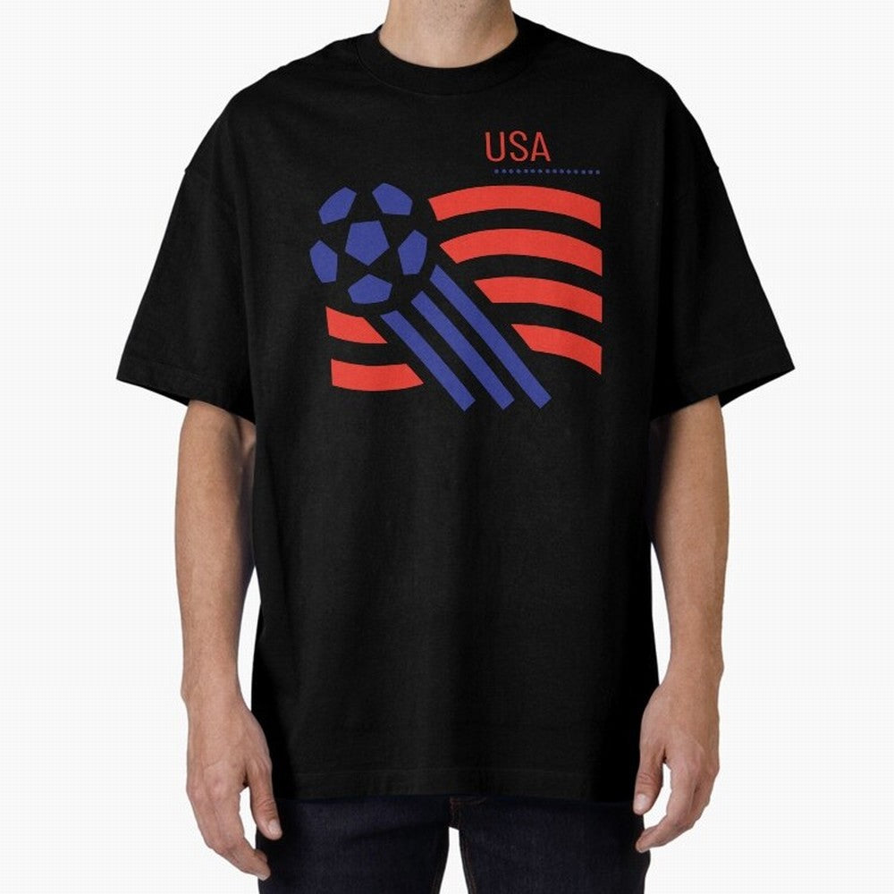 USA Soccer 2026 -Fan Design Oversized T-Shirt Show Love for Legendary Goals in the FIFA World Cup 2026 USA Canada Mexico Journey through CR7 Highlights, Netherlands Pride, Game Day Rituals, Football Legends, Country Pride and the Road to the Final;
