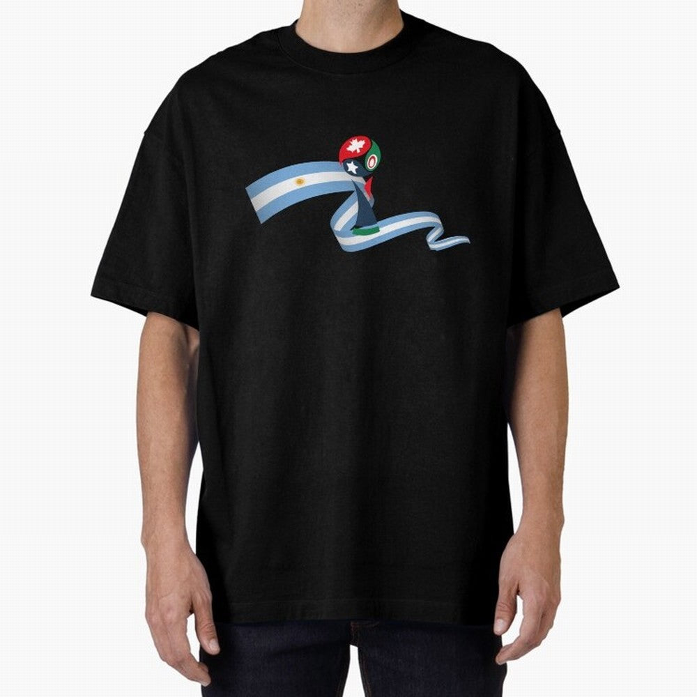 World Cup 2026 Team Argentina Oversized T-Shirt Feel the Heartbeat of the FIFA World Cup 2026 USA Canada Mexico Journey through Haaland Highlights, Spain and Netherlands Pride, Tournament Hype, Historic Matchups, Family Viewing Parties and Global